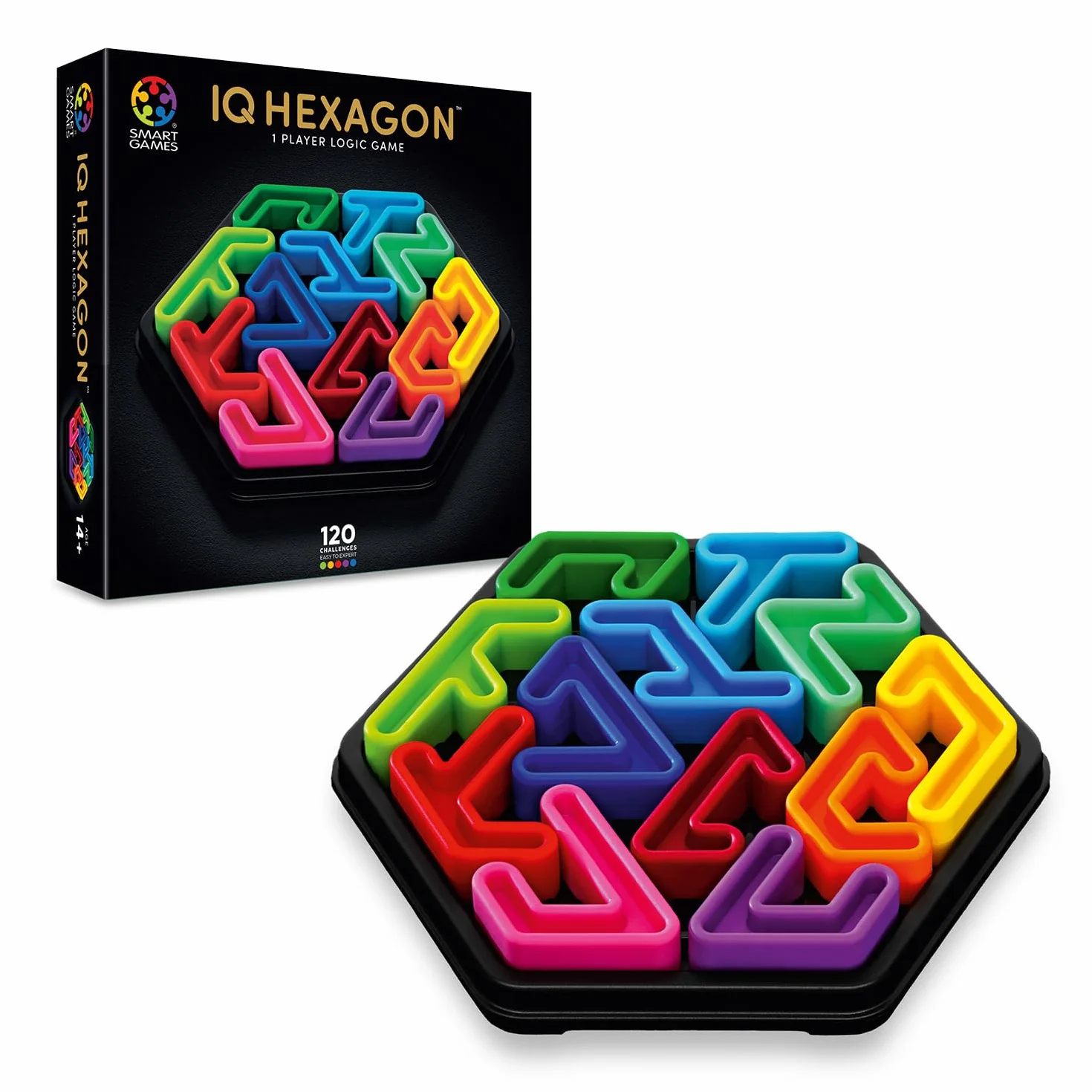 SmartGames IQ-Deluxe Hexagon