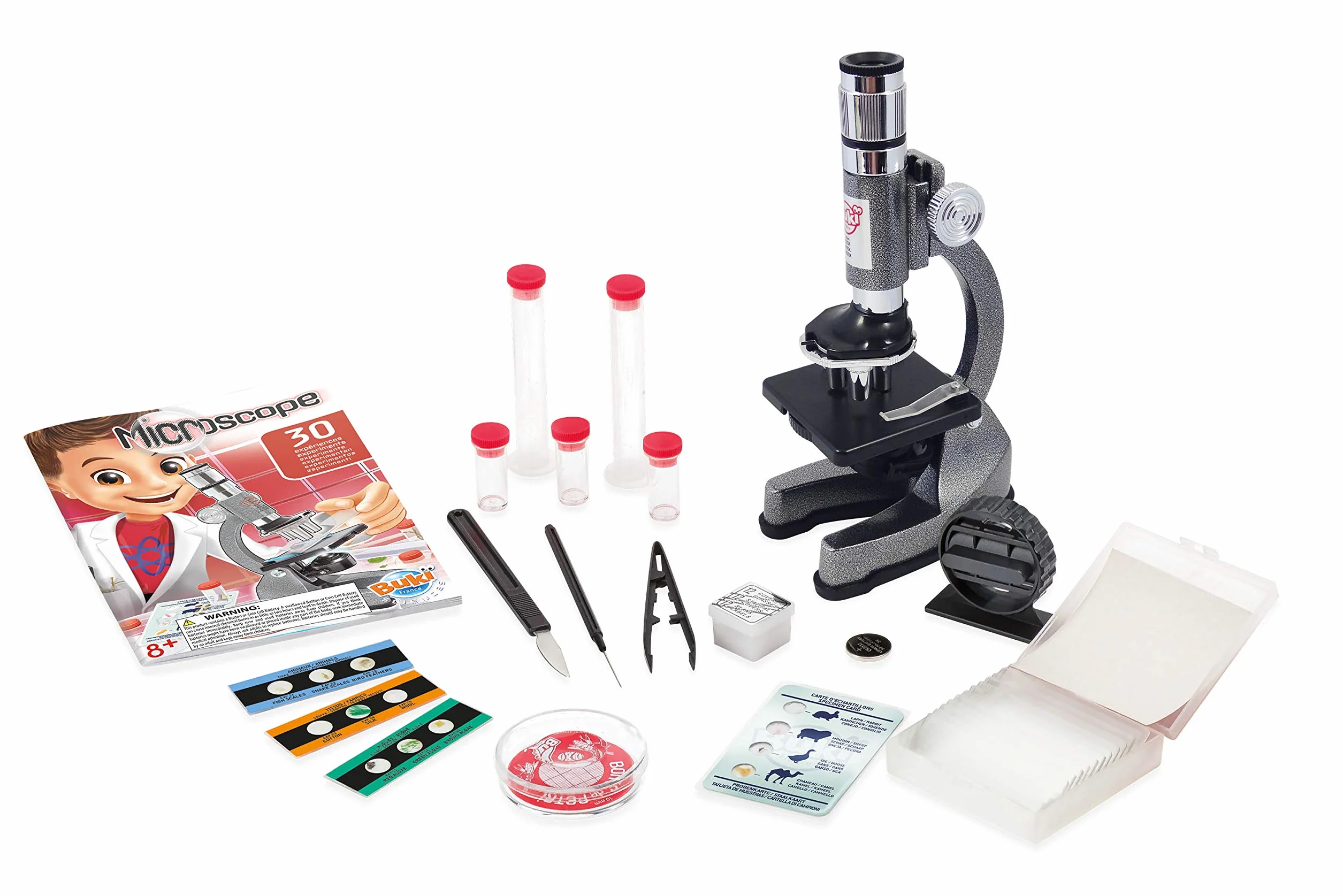 Buki France MS907B Microscopio 30 esperimenti