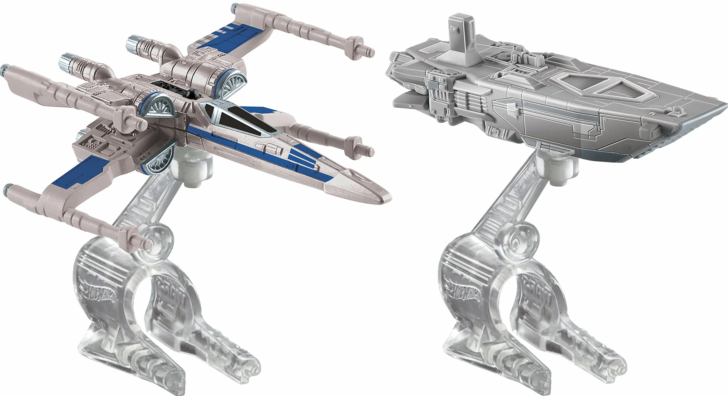 Hot Wheels Star Wars: The Force Awakens First Order Transporter vs. X-Wing Fighter Starship 2-Pack by
