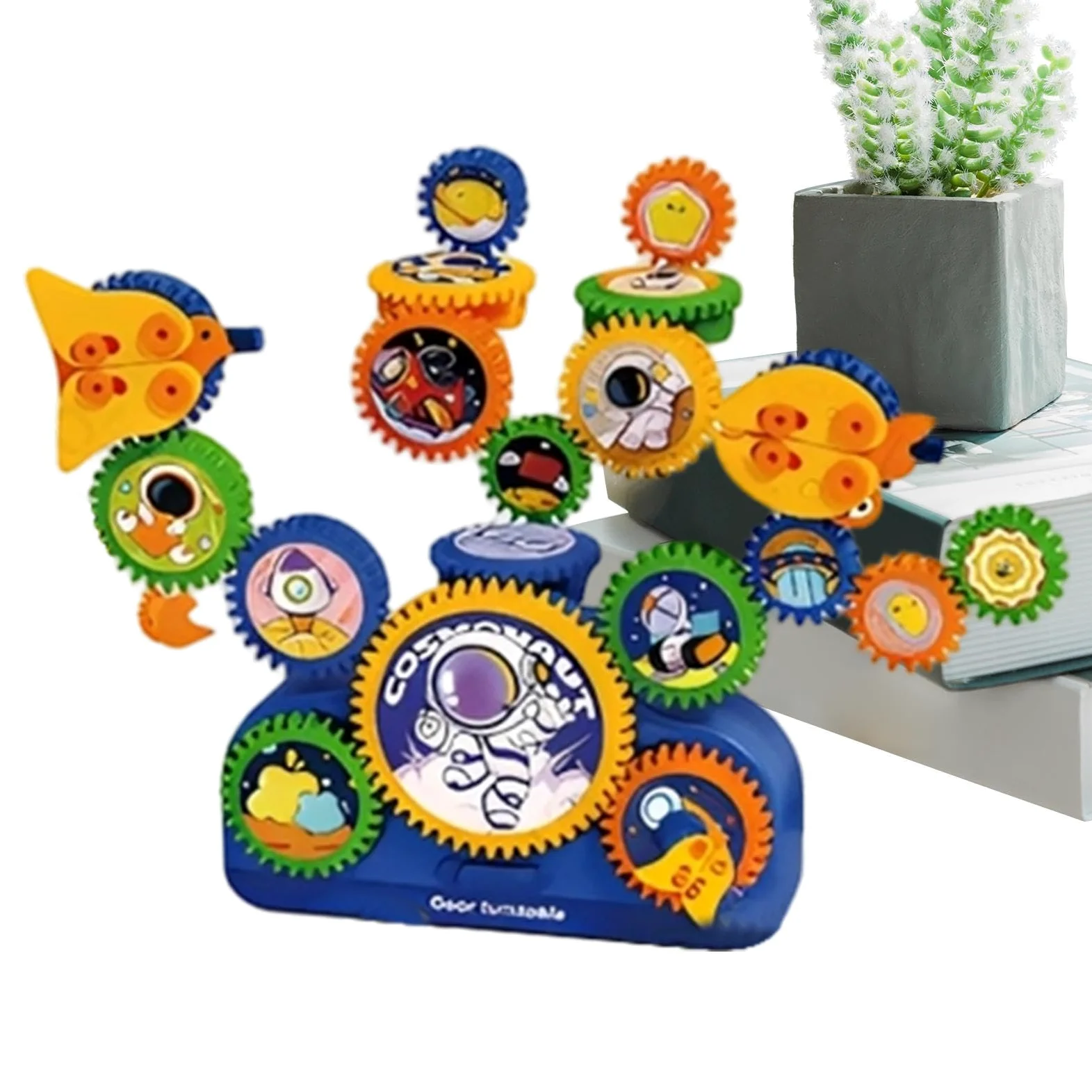 Da Costruzione Con Ingranaggi Set Educativo Divertente Con Incastro | Giocattoli Di Per Bambini E Bambine Interni Camera Soggiorno Giardino Cortile Casa