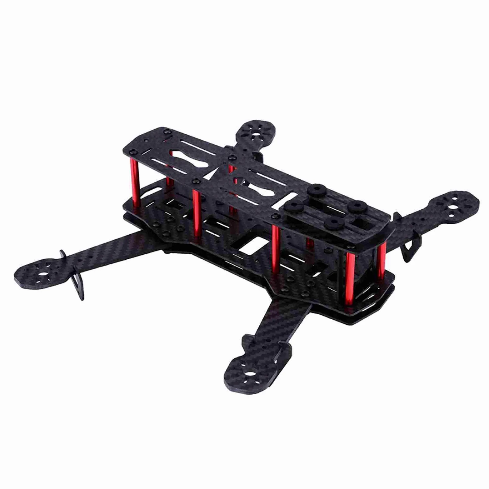 Kit telaio quadcopter, 250 mm FPV carbonio gara Drone telaio telaio aeromobili accessori per QAV250 Mini 4 assi FPV Drone (fibra di carbonio)