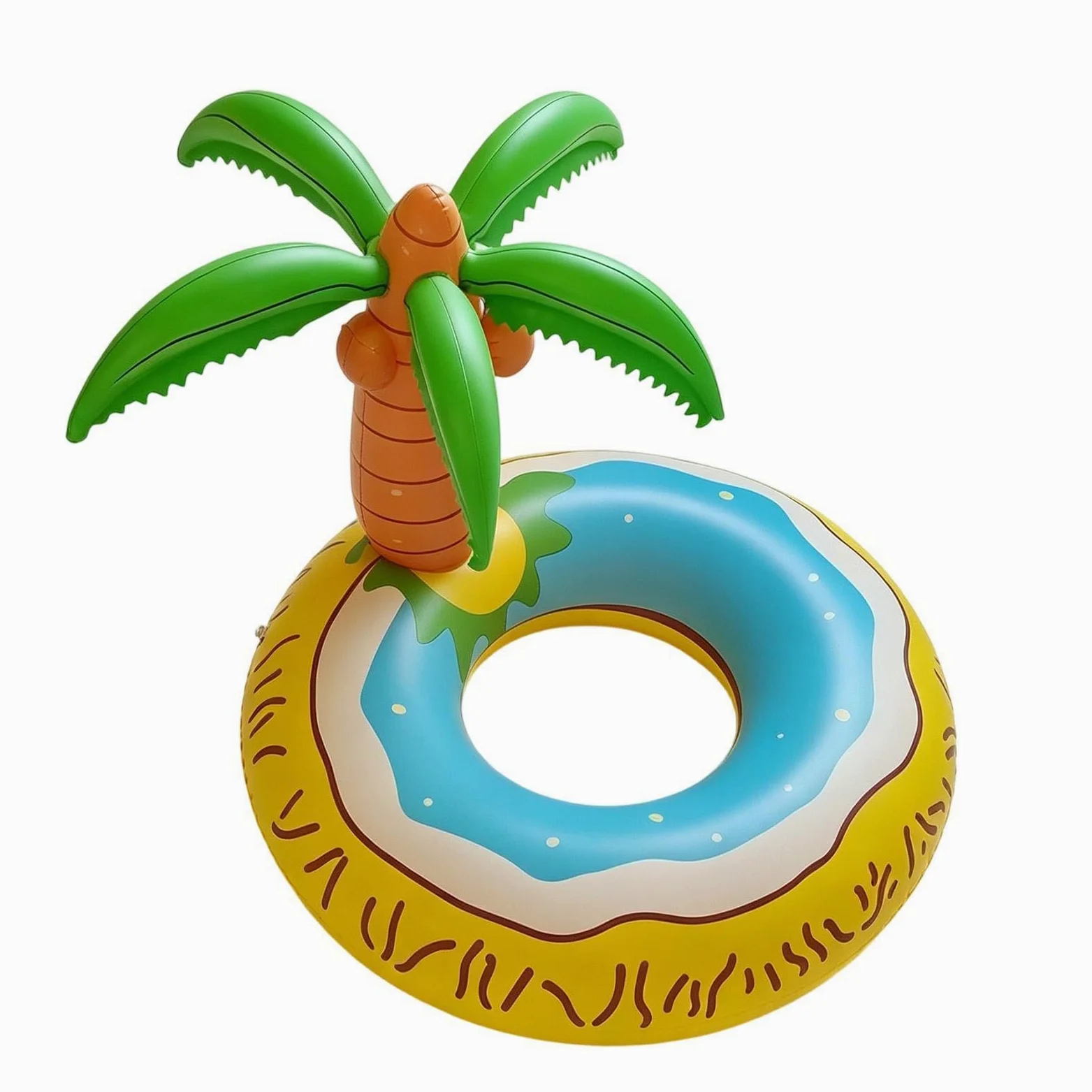 Gonfiabili Divertenti Da Piscina Enorme Ciambella Gonfiabile Galleggiante | Galleggianti da Spiaggia per Adulti per Lago Fiume Spiaggia Festa Abbronzatura