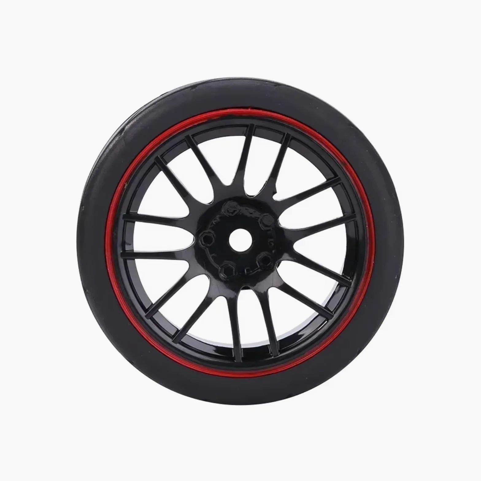 Compatibile Con Redcat Per HPI Per HSP Per Tamiya 144001 94123 94122 1/10 RC Car Pneumatici E Ruote Cerchioni 65mm Mozzo Esagonale 12mm ricambi RC