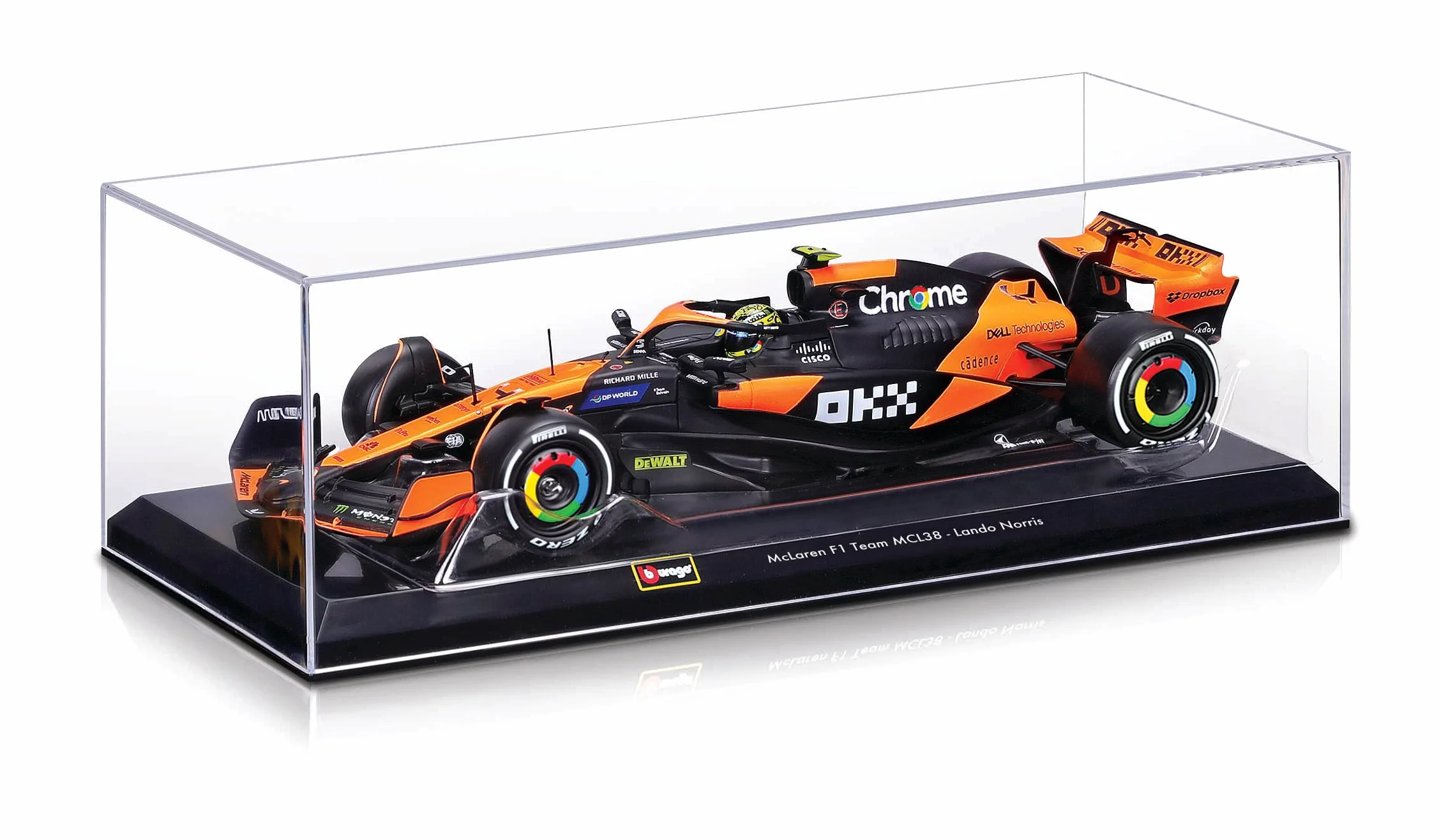 1:24 F1 Mclaren Mcl38 2024 With Helmet Norris