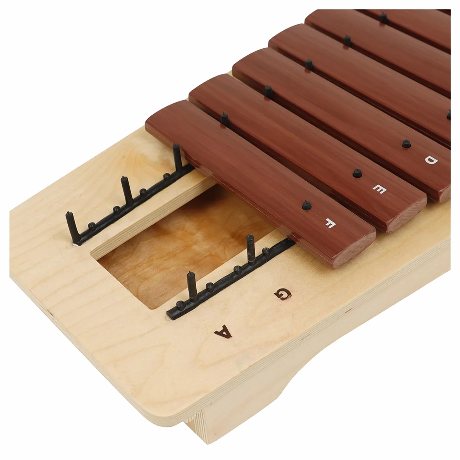 13 Notes Pine Xylophone | Bussare con la mano for performance/strumento da performance