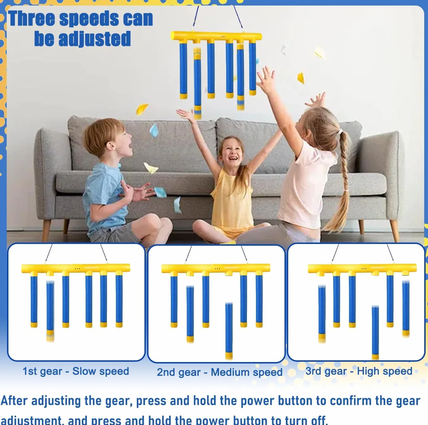 Catching Sticks Game, Divertenti Gioco Riflessi Bastoncini, Giochi di Cattura di Bastoni, 3 Falling Speeds Adjustable, Reaction Training Toy, Gioco di Reazione Catch Sticks, per Bambini Adulti (M2)