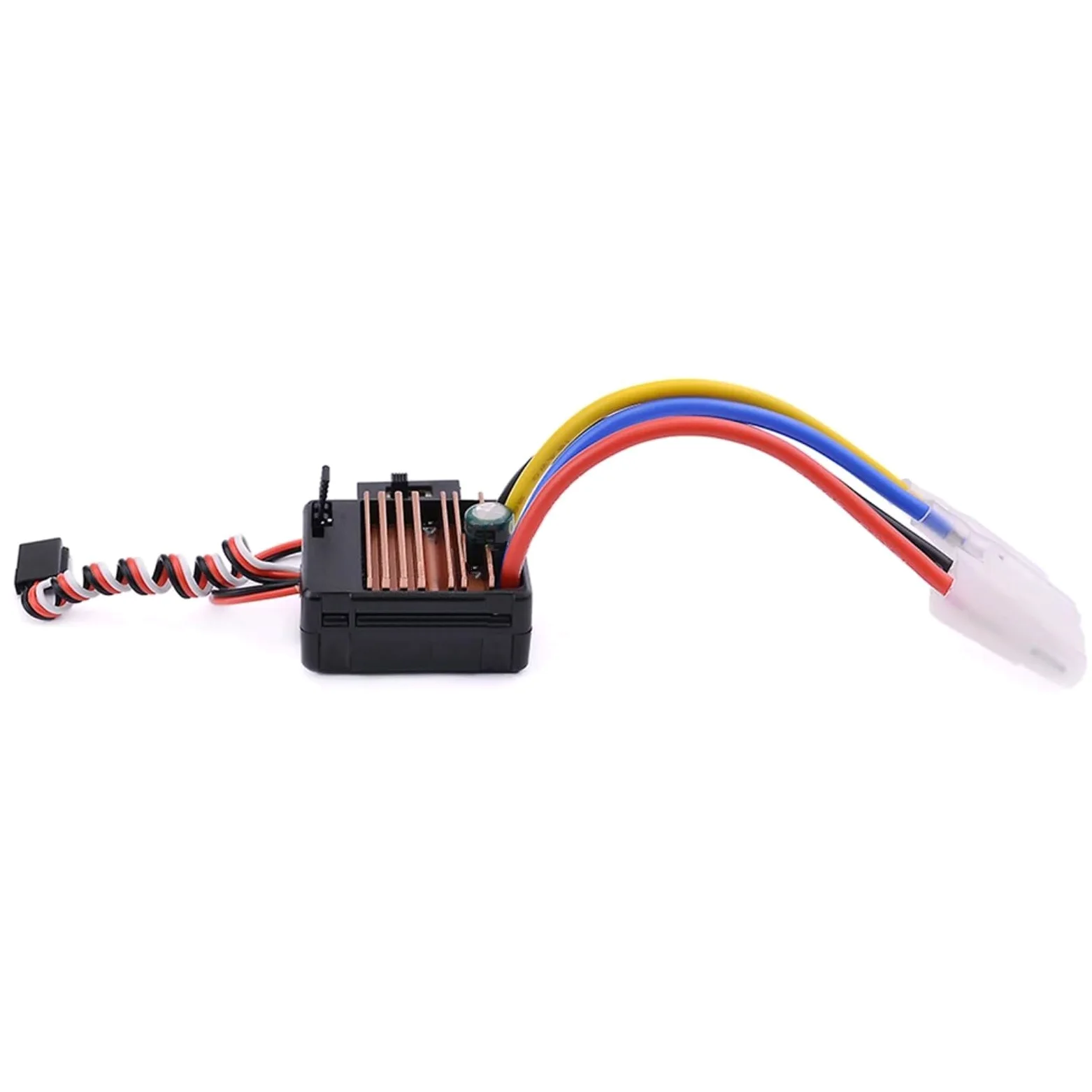 Per Tamiya Per Redcat Per Traxxas Per Wltoys 1/10 60A ESC Regolatore Di Velocità Elettronico A Spazzole 12428 RC Car Motore 540 550 RC ESC
