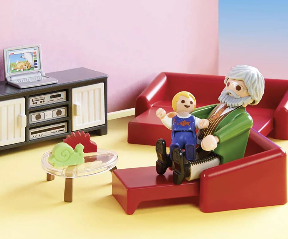 PLAYMOBIL 70207 - Salon avec cheminee