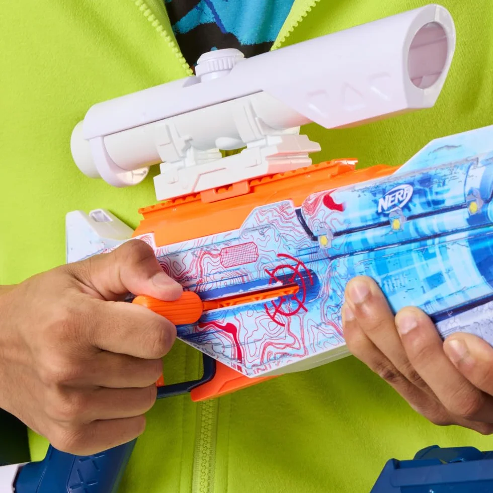 Nerf N1 Arctic Zerostriker blaster z dardami