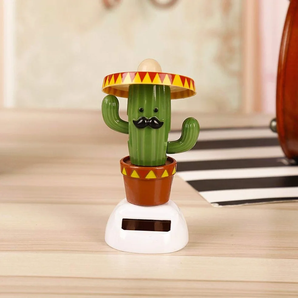 Solare Danza Giocattolo Ballerino Bobble Auto Ufficio Scrivania Decor