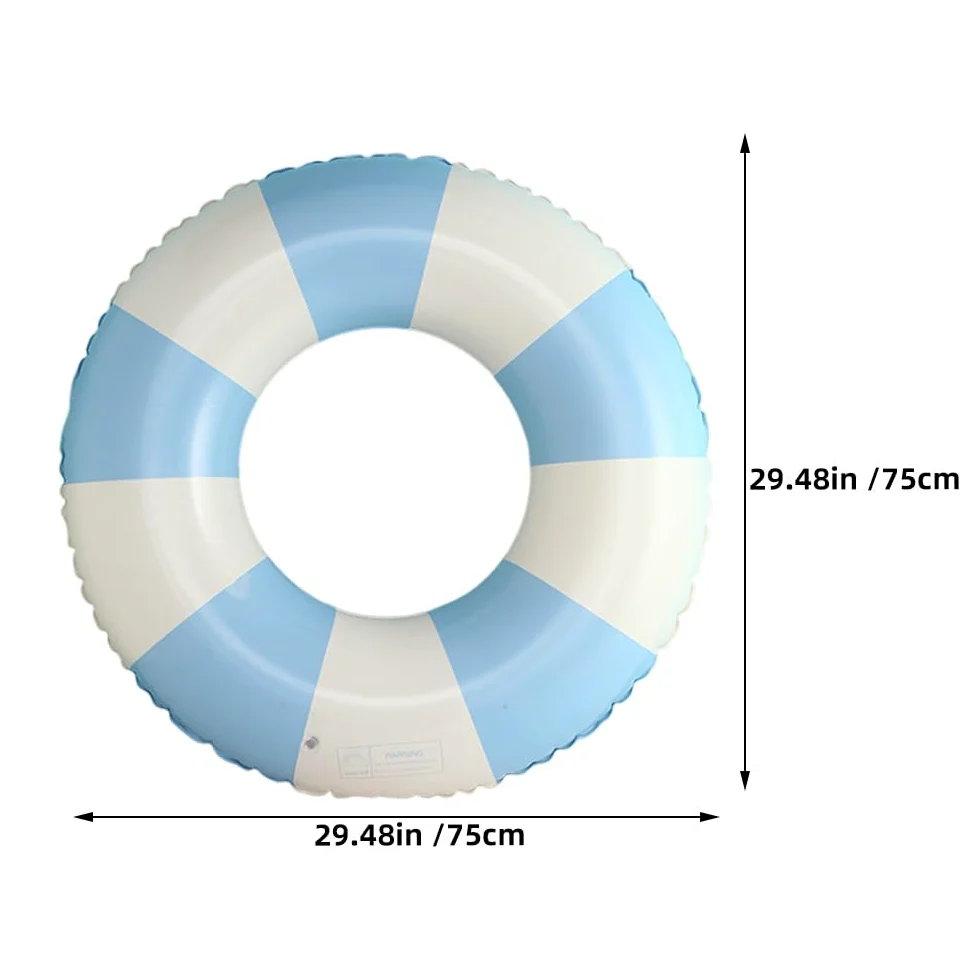 ibasenice Anello Gonfiabile Per, Salvagente Piscina Mare, Ciambella Galleggiante Colorata in Pvc, Ideale Per Feste Estive, Spiaggia E Piscina, Dimensione 90#, Set Da 4 Pezzi