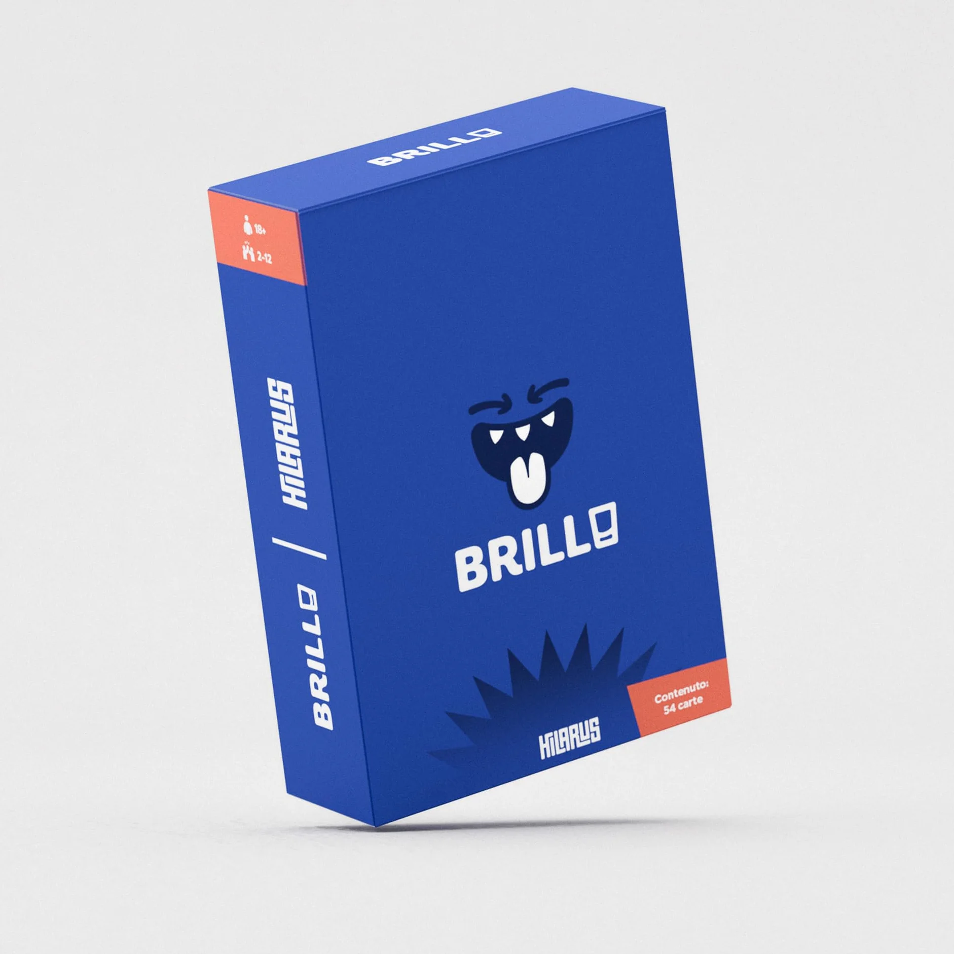 BRILLO - Giochi da Tavolo Adulti Alcolici di Carte per Bere ideale per serate tra amici - Idee Regalo per Lei e Lui, per Natale, Amica, Amiche - Regali Simpatici e Divertenti