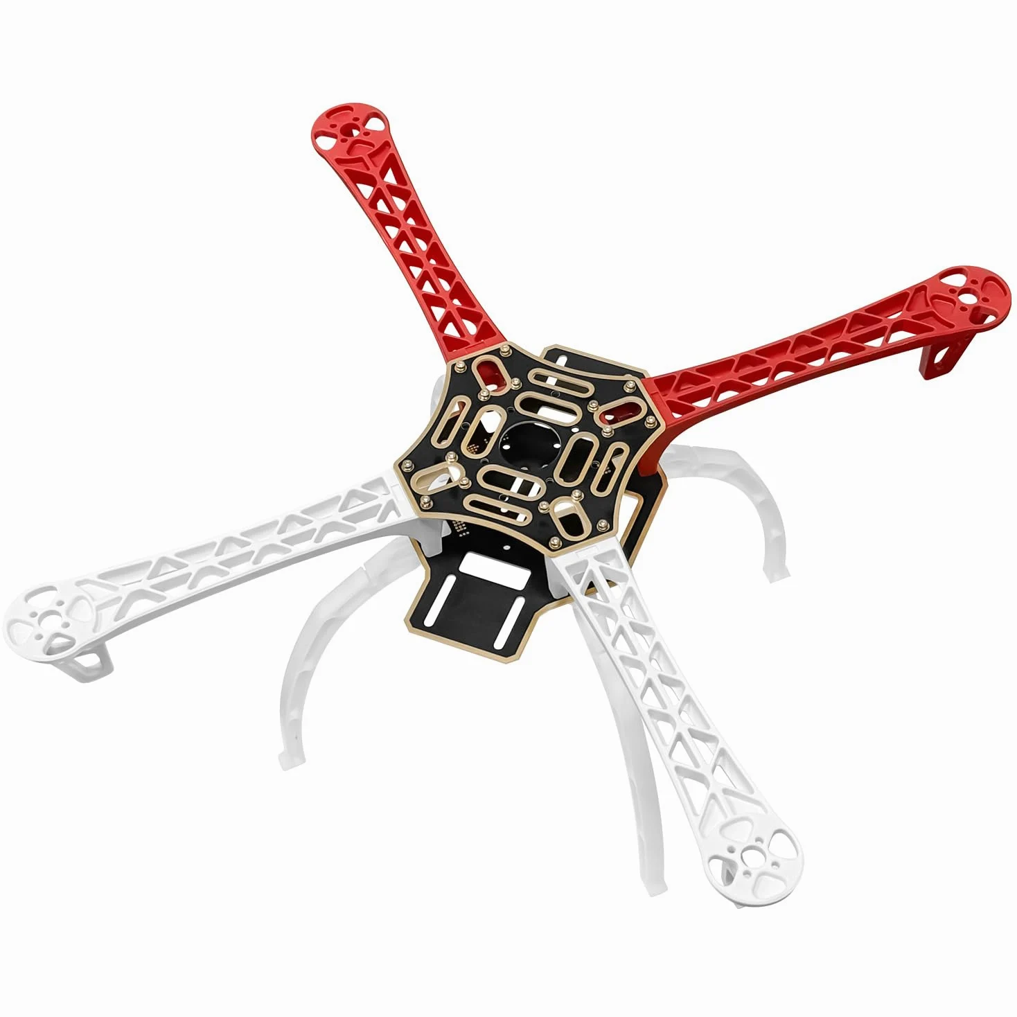 HAWK'S WORK F450 Cadre Drone 450mm, Train Atterr. (Soudé) | Telaio quadricottero 450mm, carrello, costruzione FPV DIY, sistema Pixhawk, kit Open Source