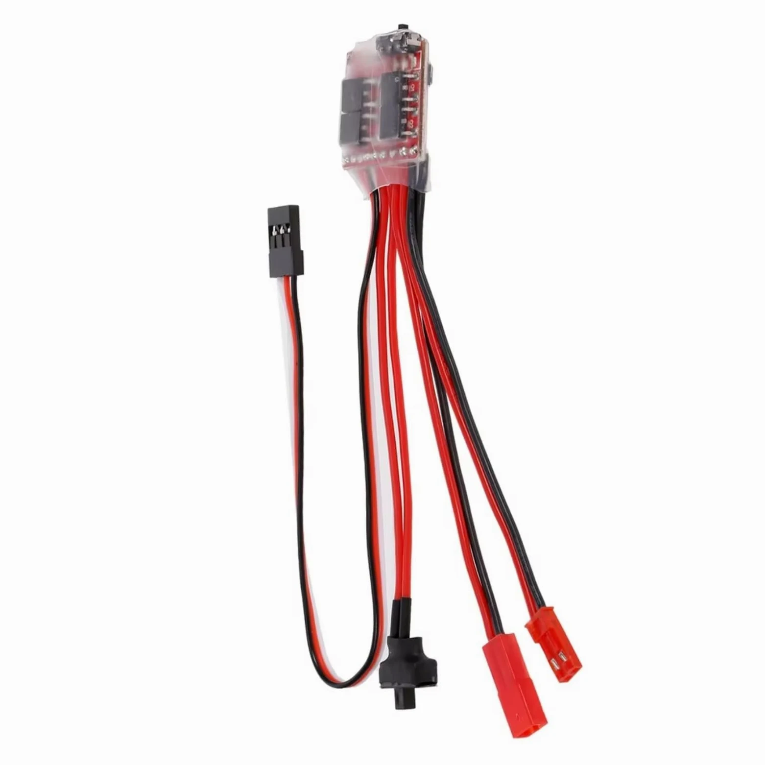 Per 1/16 1/18 1/24 30A Spazzolato ESC Avanti Retromarcia Freno Dual Way Regolatore Velocità Del Motore RC Modello Auto Accessorio Ricambio ESC RC