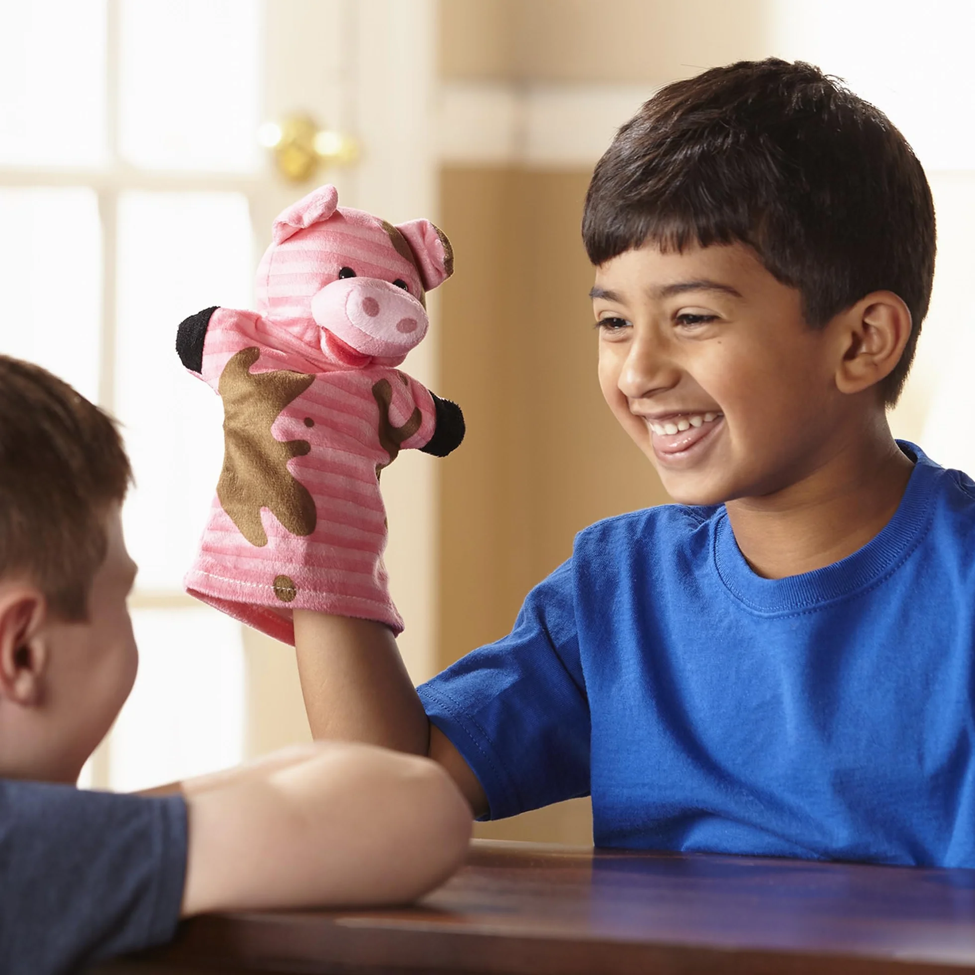 Melissa & Doug Marionette Da Mano Animali Della Fattoria Bambini 2 Anni