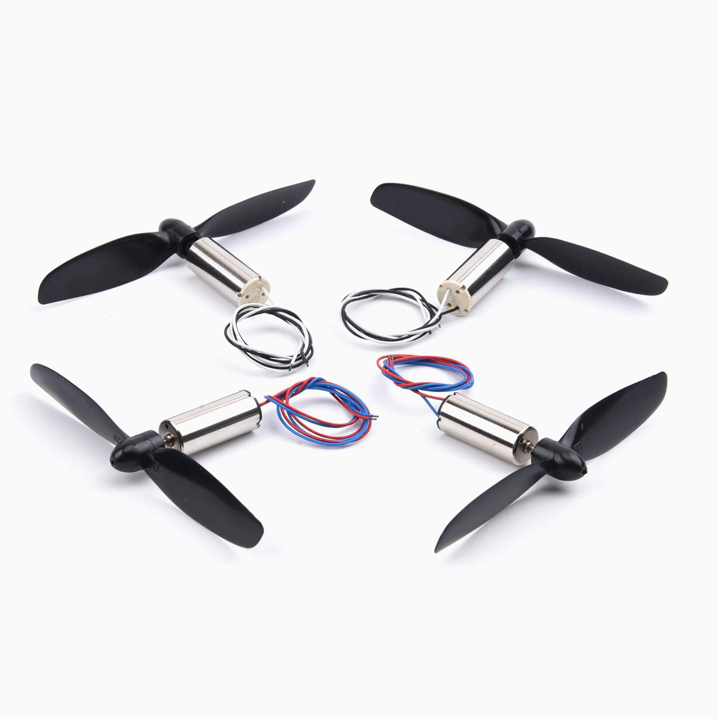 YoungRC Motore Coreless 8520 8,5 x 20 mm spazzolato + elica CW CCW 75 mm per fai da te Micro QX95 QX110 Quadcopter RC Drone