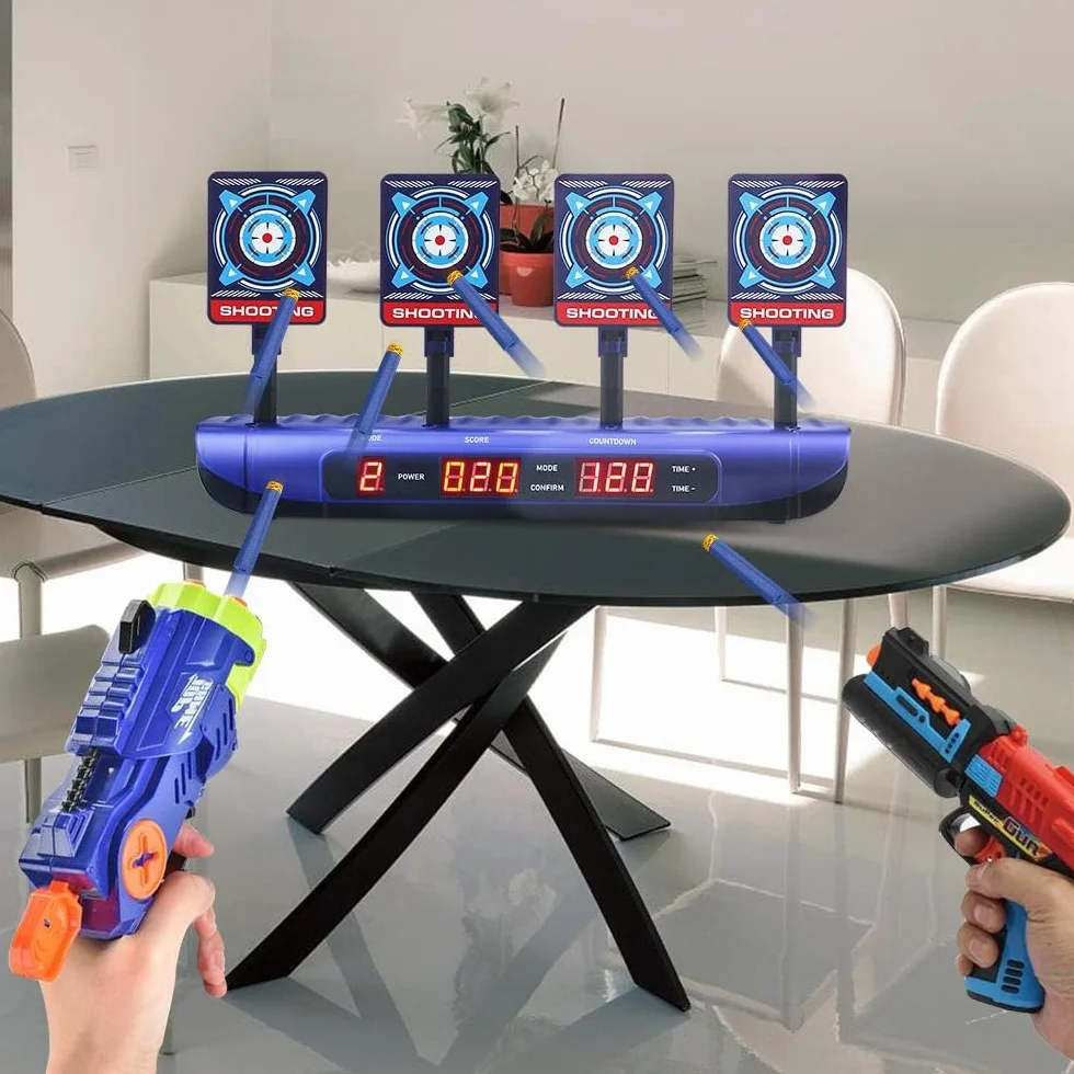 Bersaglio per Nervo Intelligente Automatico con Effetto Sonoro per Pistole Nerf N-Strike Elite/Mega/Rivale
