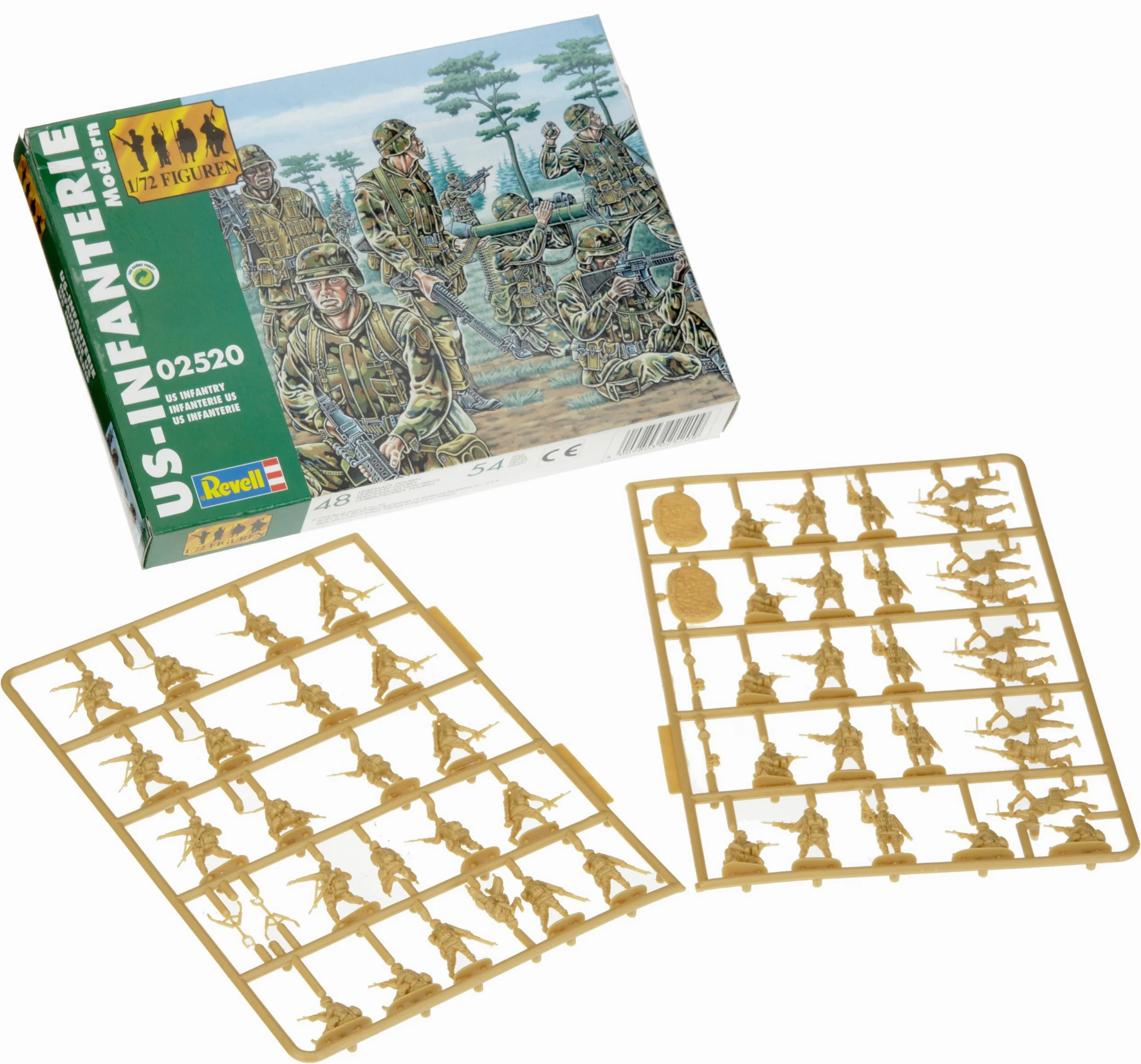 Revell Modellino 02520 - Fanteria Americana, Scala 1:72