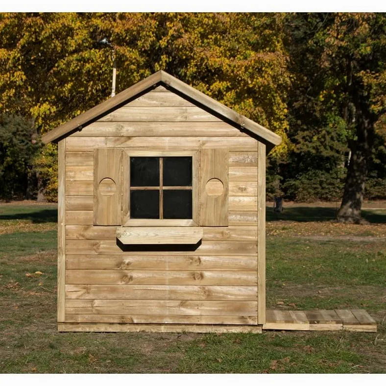 Casetta da giardino per bambini in legno Domus "Mattia", 161x127x158 cm.