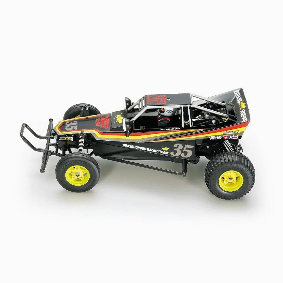 Tamiya 47522 1:10 RC The Grasshopper I Black Edition, auto/veicolo telecomandato, modellismo, kit di costruzione, hobby, assemblaggio