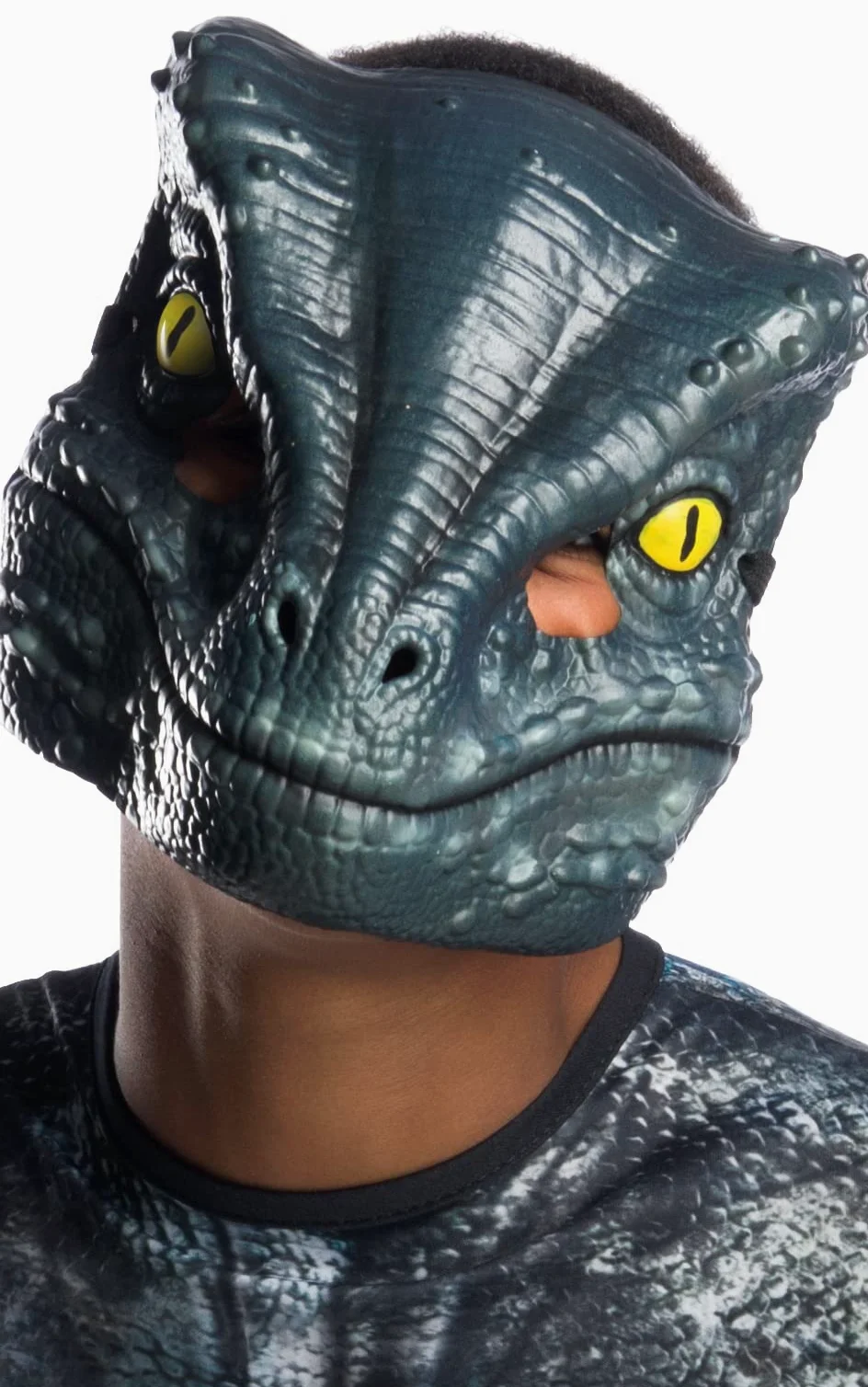 Rubies Costume Velociraptor Classic per bambini, Tuta, copristivali, coda e maschera, Oficial Jurassic World per Carnevale, Halloween, Natale e cumpleanno