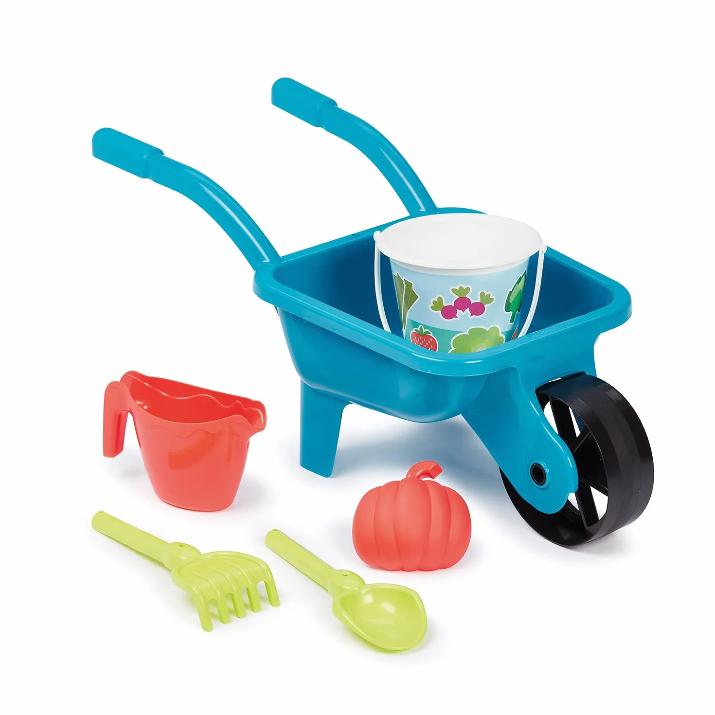 Ecoiffier Giocattoli 4560 - Carriola da giardino rifinita, gioco all'aperto per bambini, a partire dai 18 mesi, origine Francia garantita