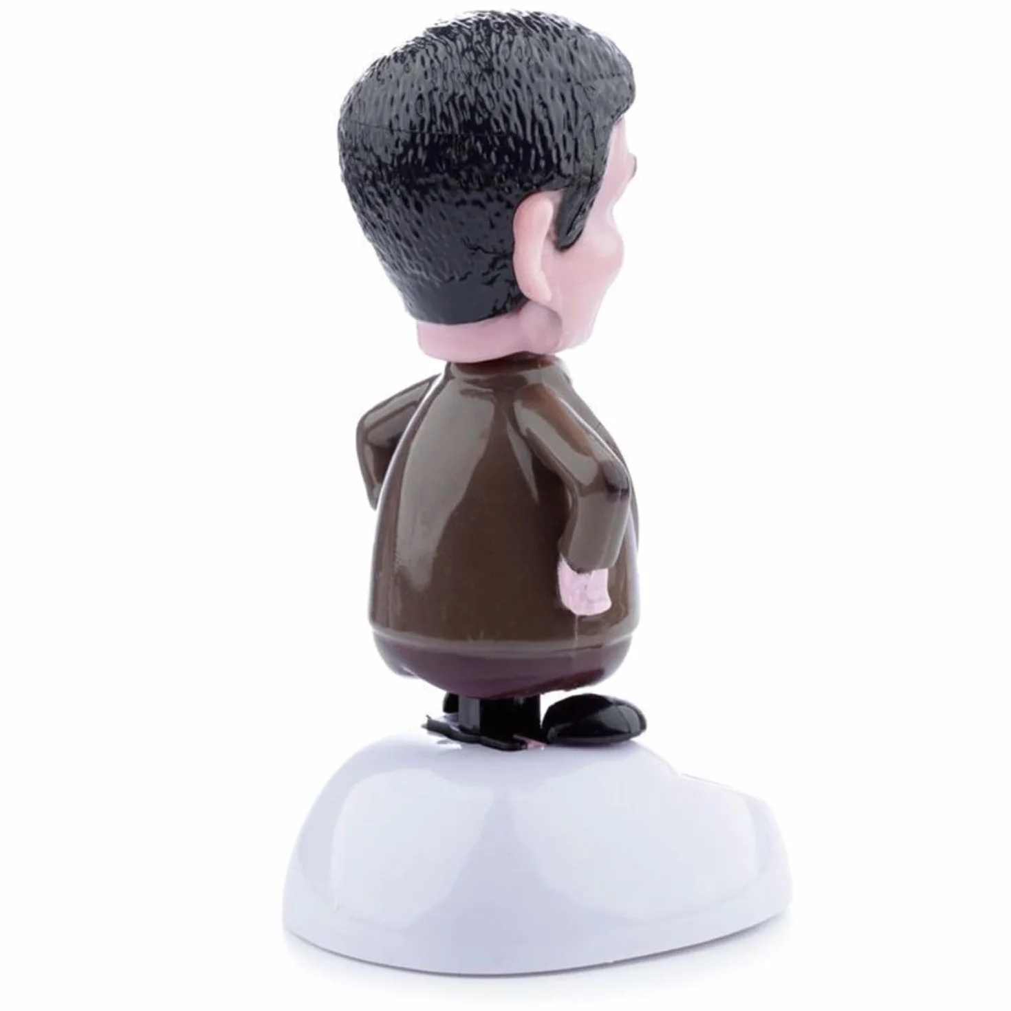 Out of the blue 57/9749 - Statuetta Mobile Mr. Bean su Base in plastica, con Pannello Solare, Circa 11 cm