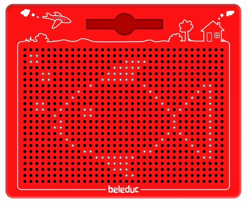 Beleduc 21042 - The Magical Magnetic Game,Red,280 x 255 x 12 mm