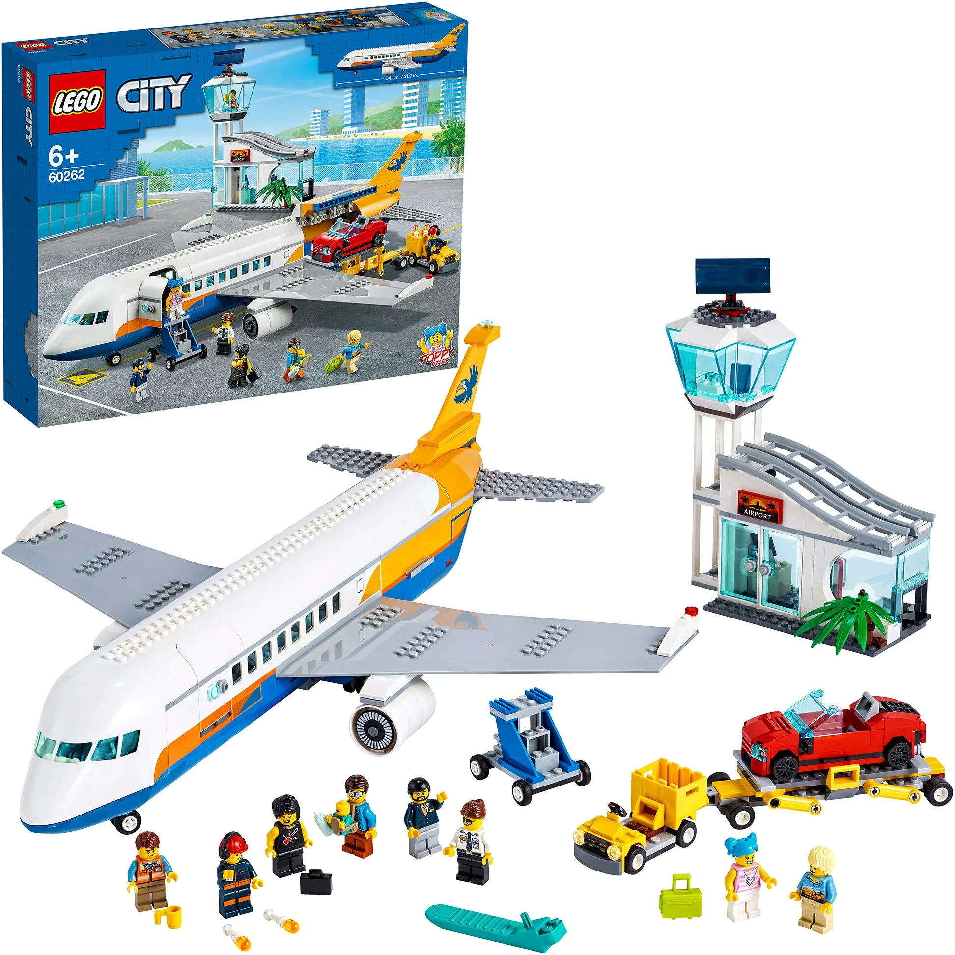 LEGO 60262 City Airport Aereo passeggeri