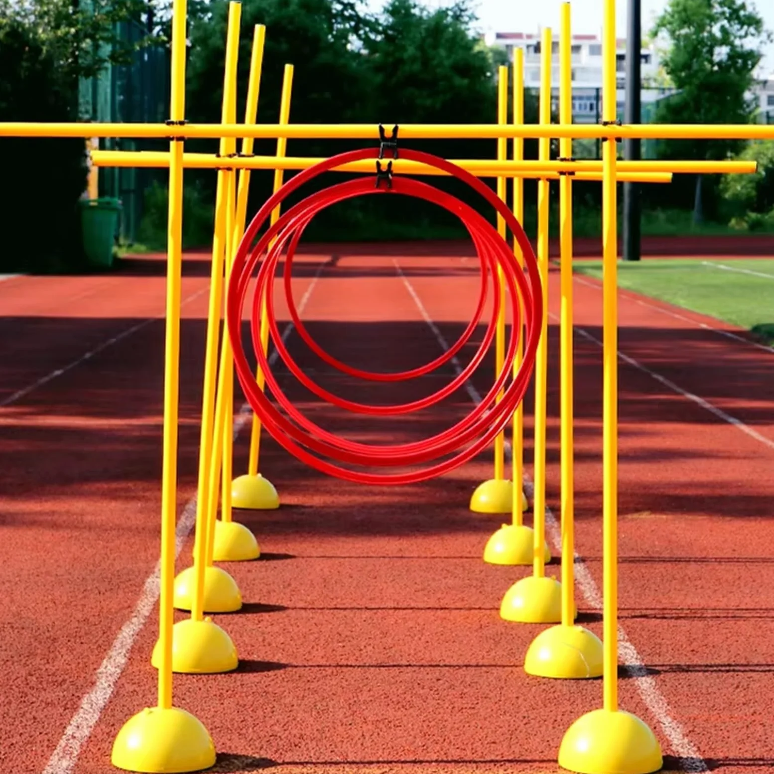 Percorso a ostacoli da corsa con droni, attrezzatura for esercitazioni su aeromodelli di droni, kit di droni da corsa facile da costruire e trasportare, adatto for giochi di droni, amanti di bambini