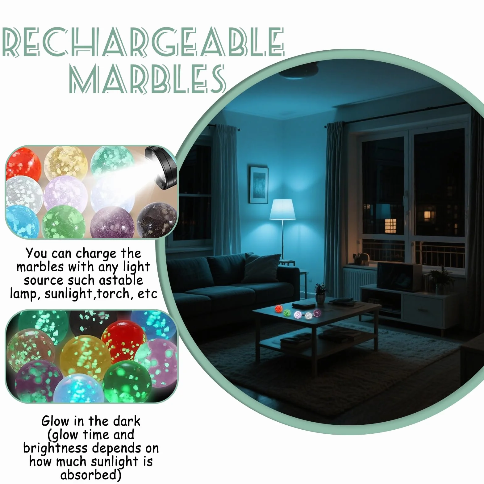 Biglie Colorate di Vetro 16mm 40 Pezzi 10 Colori per Giochi Flipper Decorazioni Casa