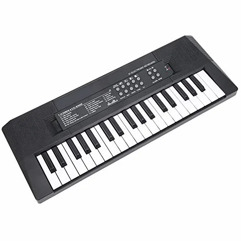 Tastiera elettronica, pianoforte digitale a 37 tasti con funzione di registrazione microfonica, adatto ai principianti per esercitarsi