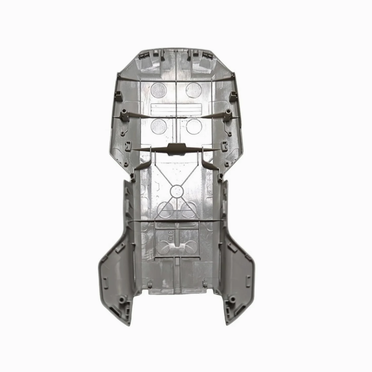 Telaio centrale con guscio superiore, compatibile for DJI, Mini 2/SE | Copre le zone superiore e centrale, allineamento preciso dei fori delle viti, costruito for l'uso sul campo all'aperto