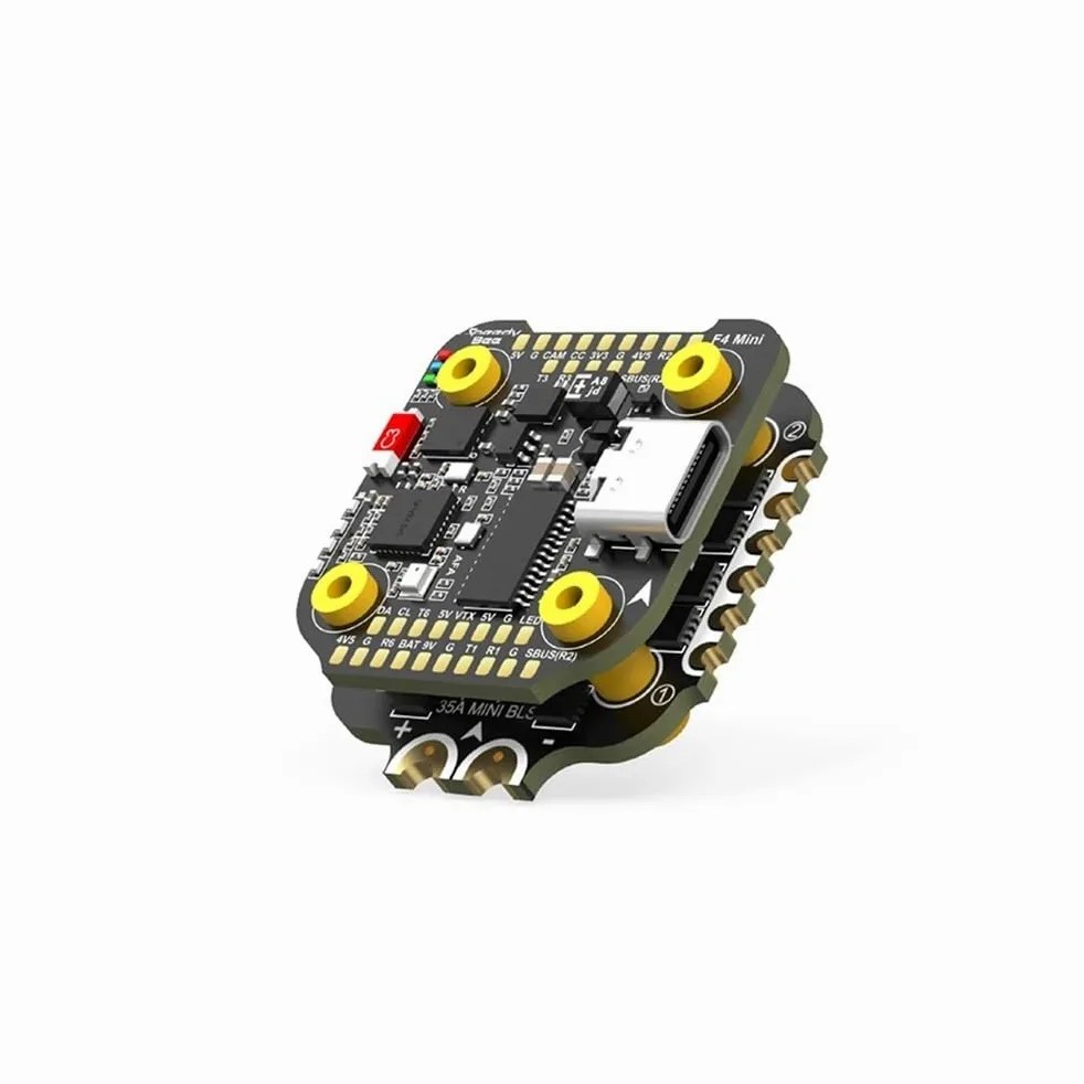 1 pz F405 Stack Flight Controller adatto for FPV Racing Drone FC 35A V2 3 6S 20x20 4 in 1 ESC Dual BEC(Stack)