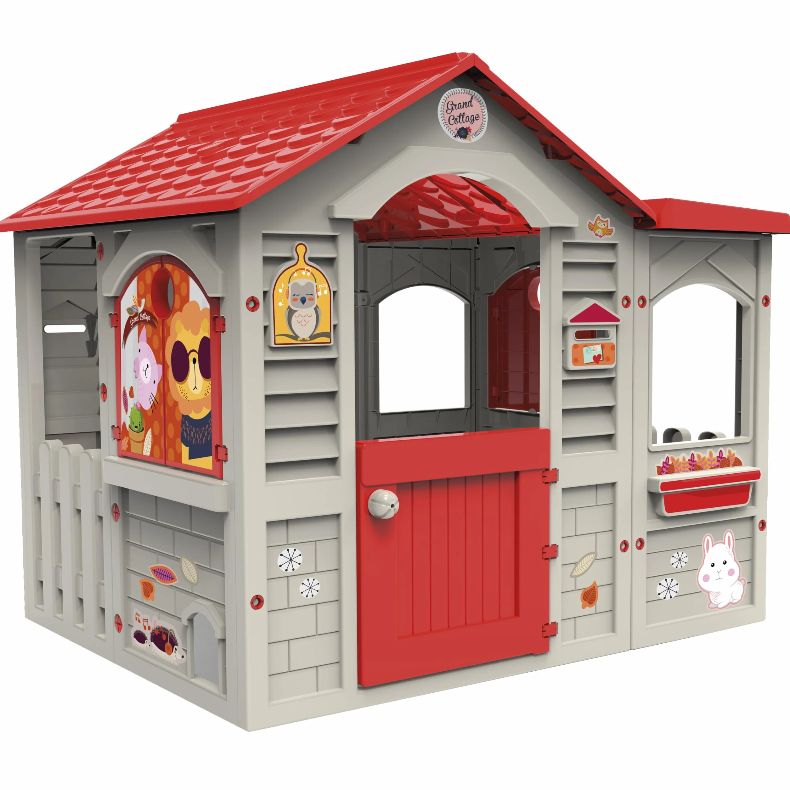 Chicos - Grand Cottage XL Casetta per bambini | Casetta da giardino per bambini dai 2 anni in su | Resistente e durevole | Casetta (89627)