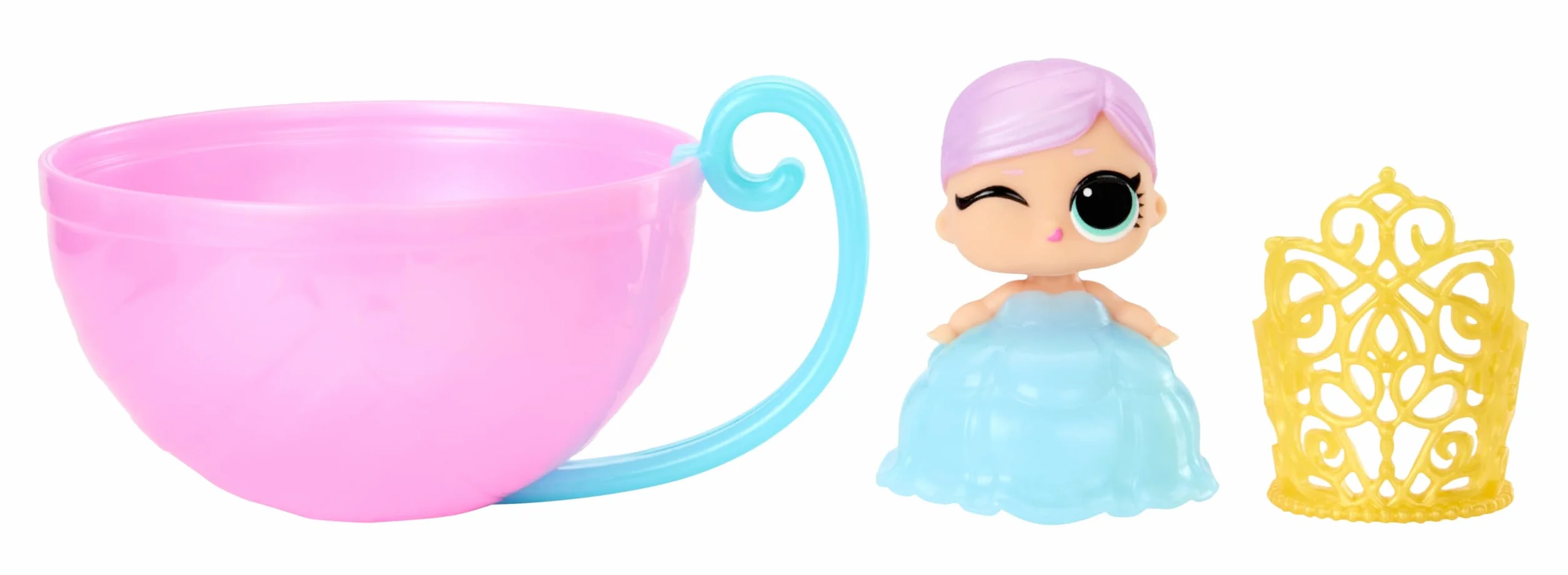 L.O.L. Surprise! Princess Baby Sisters: Include 1 Bambola, Confezione Cieca, Funzione Cambio Colore, Colleziona Tutte le Bambole