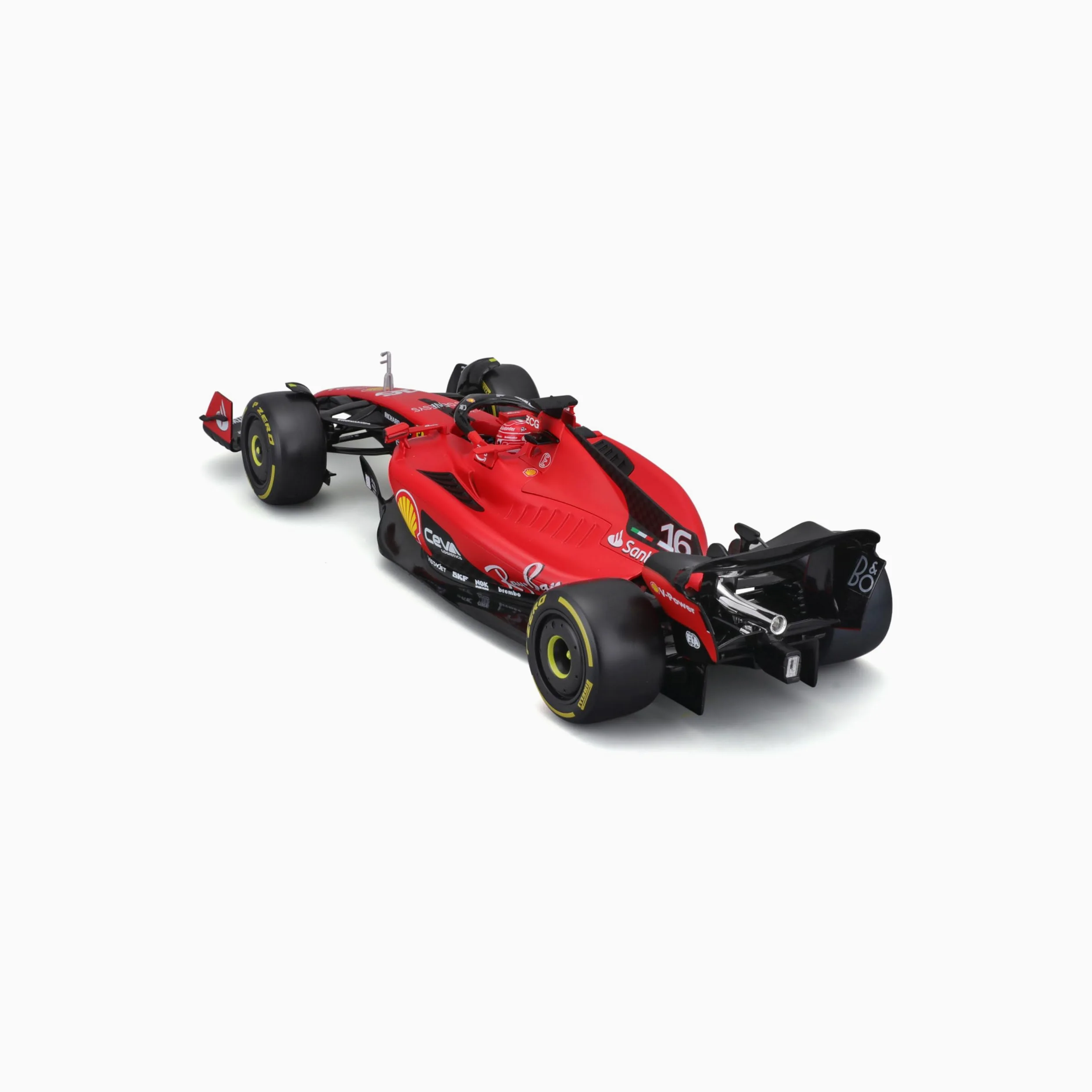 Bburago - Ferrari F1 SF-23 - Formula 1 LECLERC 16 - Season Car F1 2023 - Scala 1/18 30cm