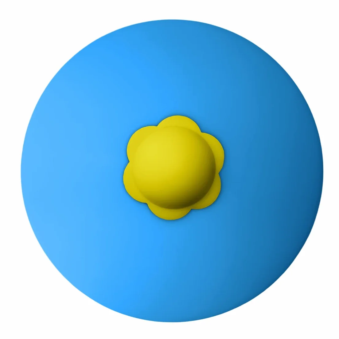 Sovrapposizione in plastica per Trave Tonda Ø 120 mm, Copripalo di plastica per palo Rotondo,Solido, Sicuro, Parco Giochi, Bambini, Colore - Blu