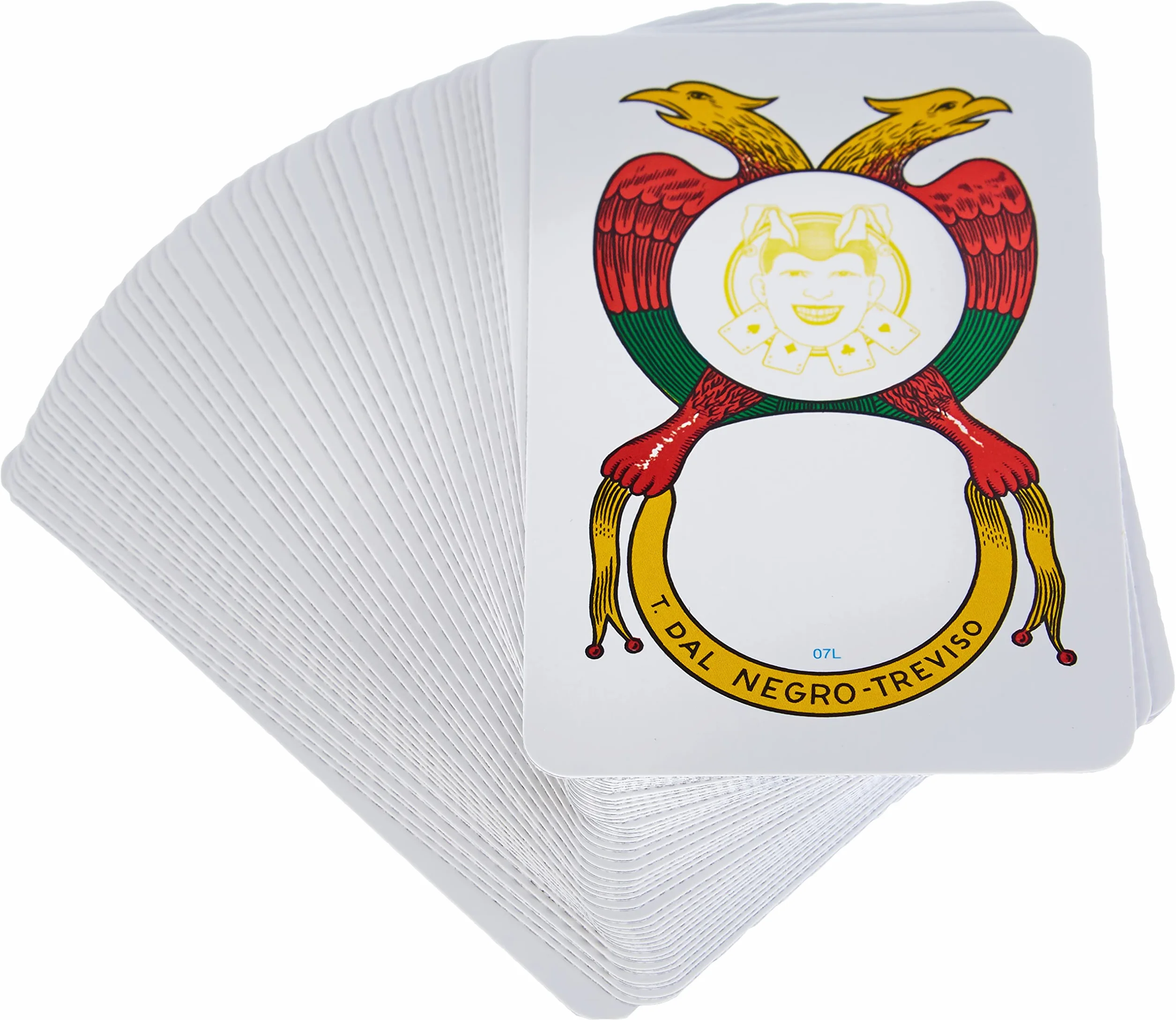 Dal Negro Napoletane Italia Carte da Gioco Regionali, Astuccio Rosso