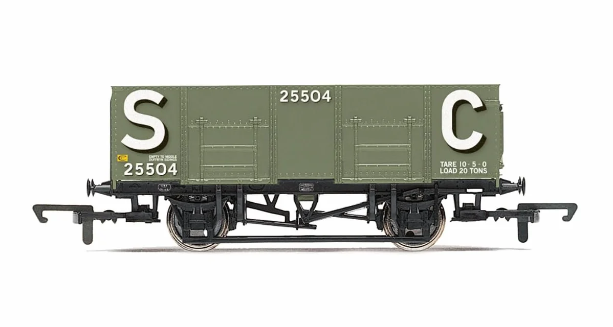 Hornby R60256 Carro per Minerali in Acciaio 21T Carri Merci Era 3