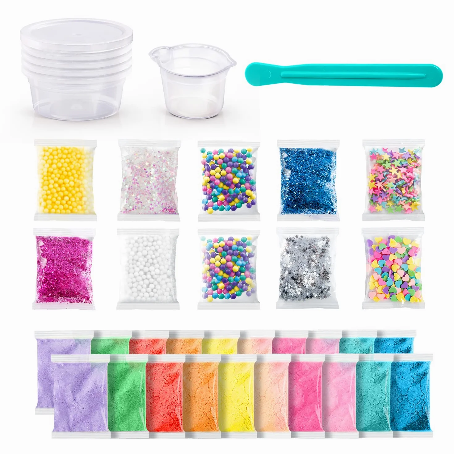 Canal Toys So Slime - Kit per creare 20 Slime, per attività creative DIY per bambini, SSC 185, multicolore