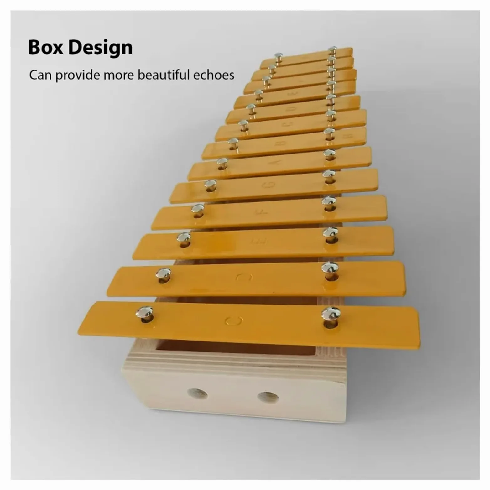 13 Notes Glockenspiel Xylophone | Pianoforte in alluminio