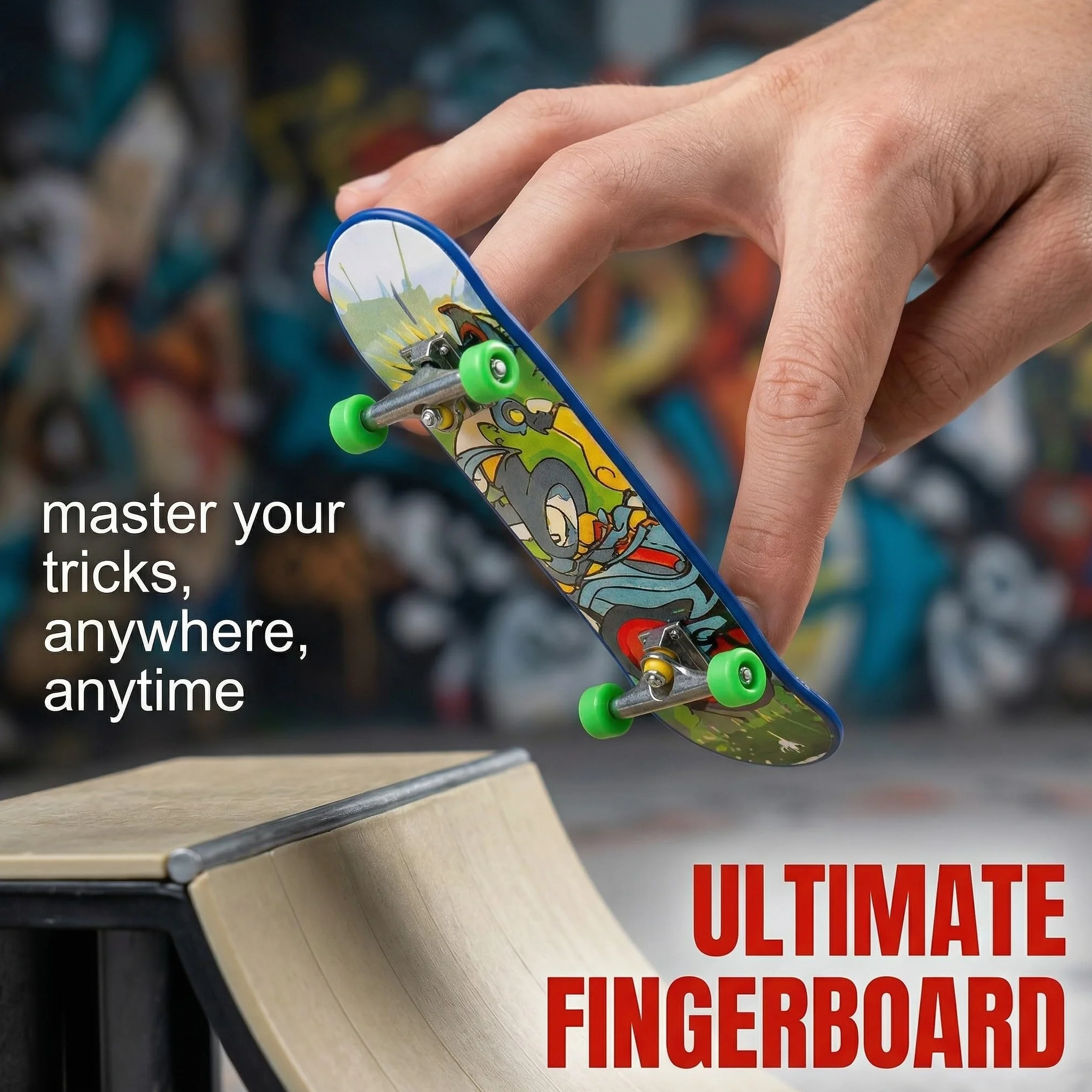 20 Pezzi Mini Skateboard da Dita Modello Casuale Finger Skateboards per Bambini, Giocattolo in Lega, per Giocare o Come Decorazione, per Bambini Compleanno Festa Regalino
