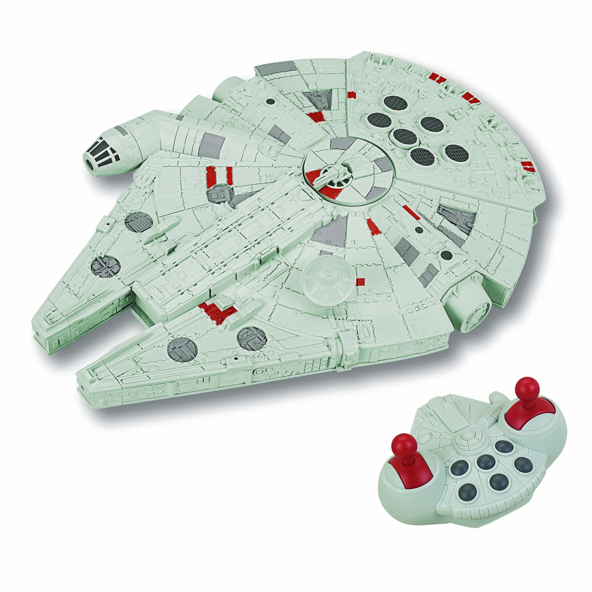 Giochi Preziosi Disney Star Wars Astronave con Radiocomando Millennium Falcom, Lunghezza 28 cm