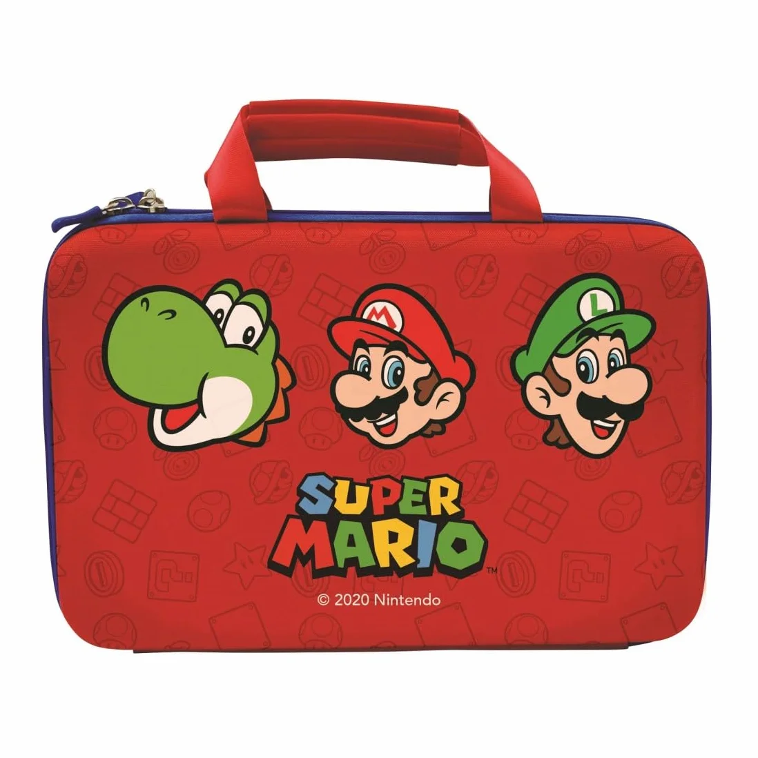 Lexibook, Super Mario, Custodia protettiva per tablet e console per bambini, custodia per il trasporto di tablet per bambini, blu/rosso, MFA50NI