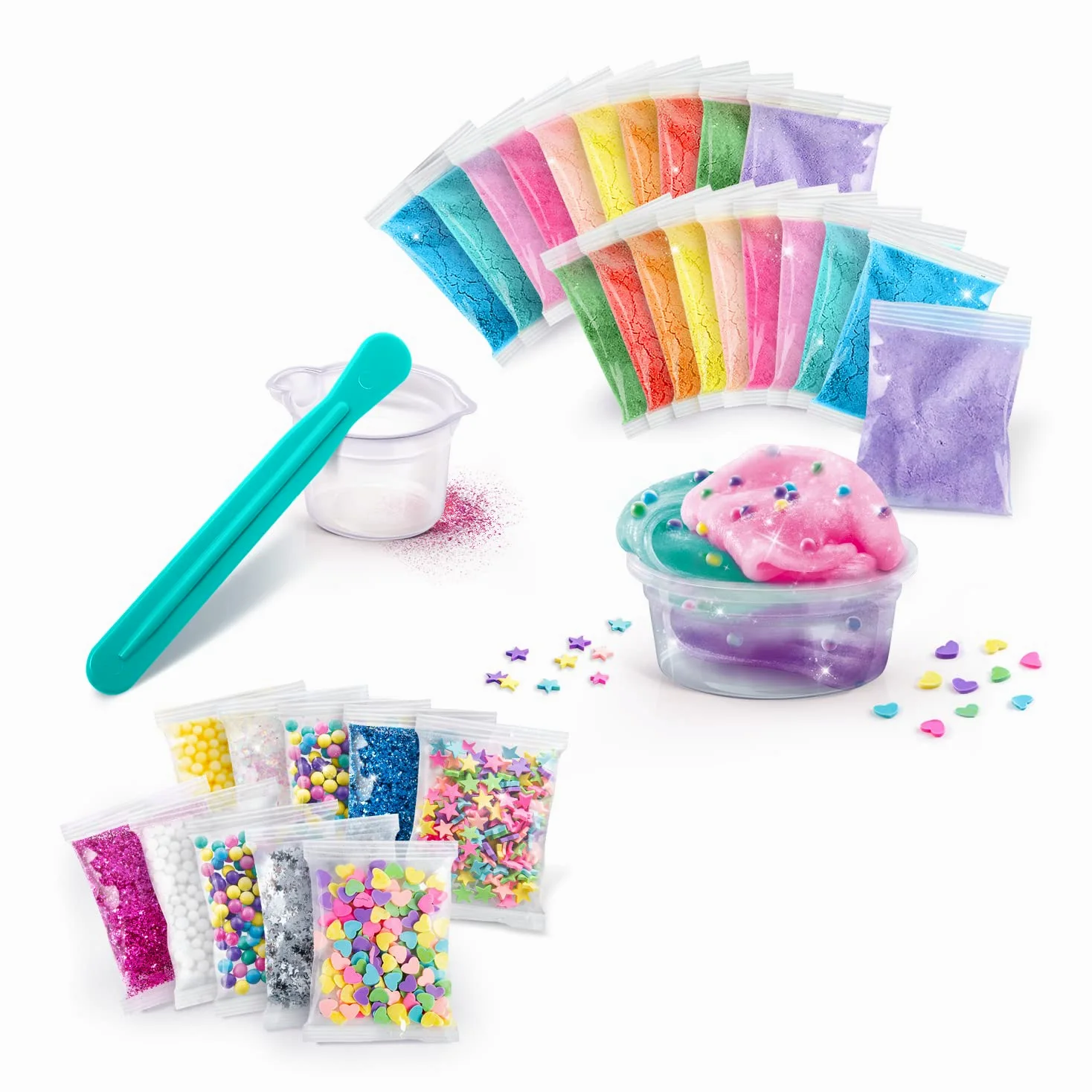 Canal Toys So Slime - Kit per creare 20 Slime, per attività creative DIY per bambini, SSC 185, multicolore