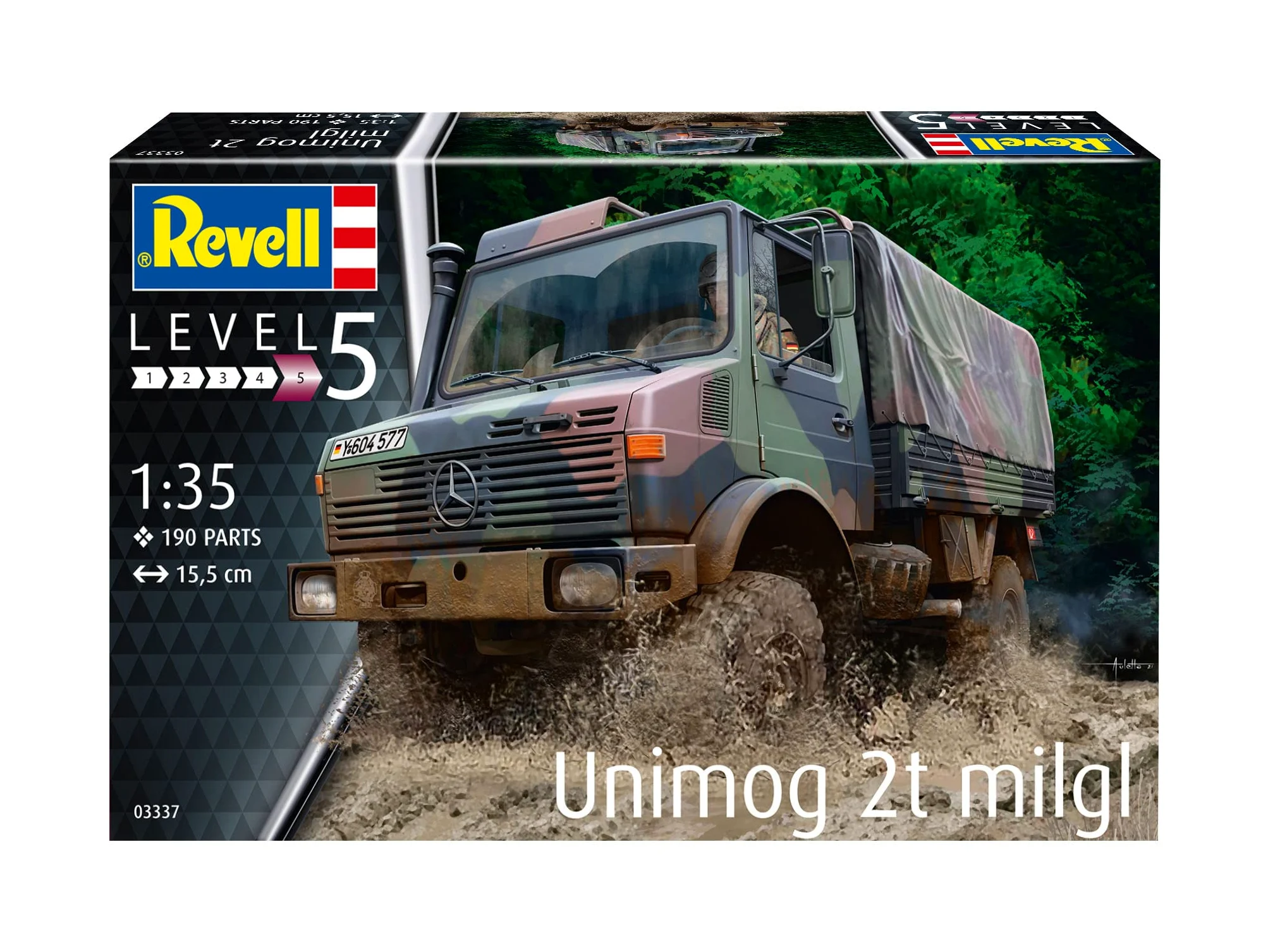 Revell GmbH & Co.kg Unimog 2T milgl 0