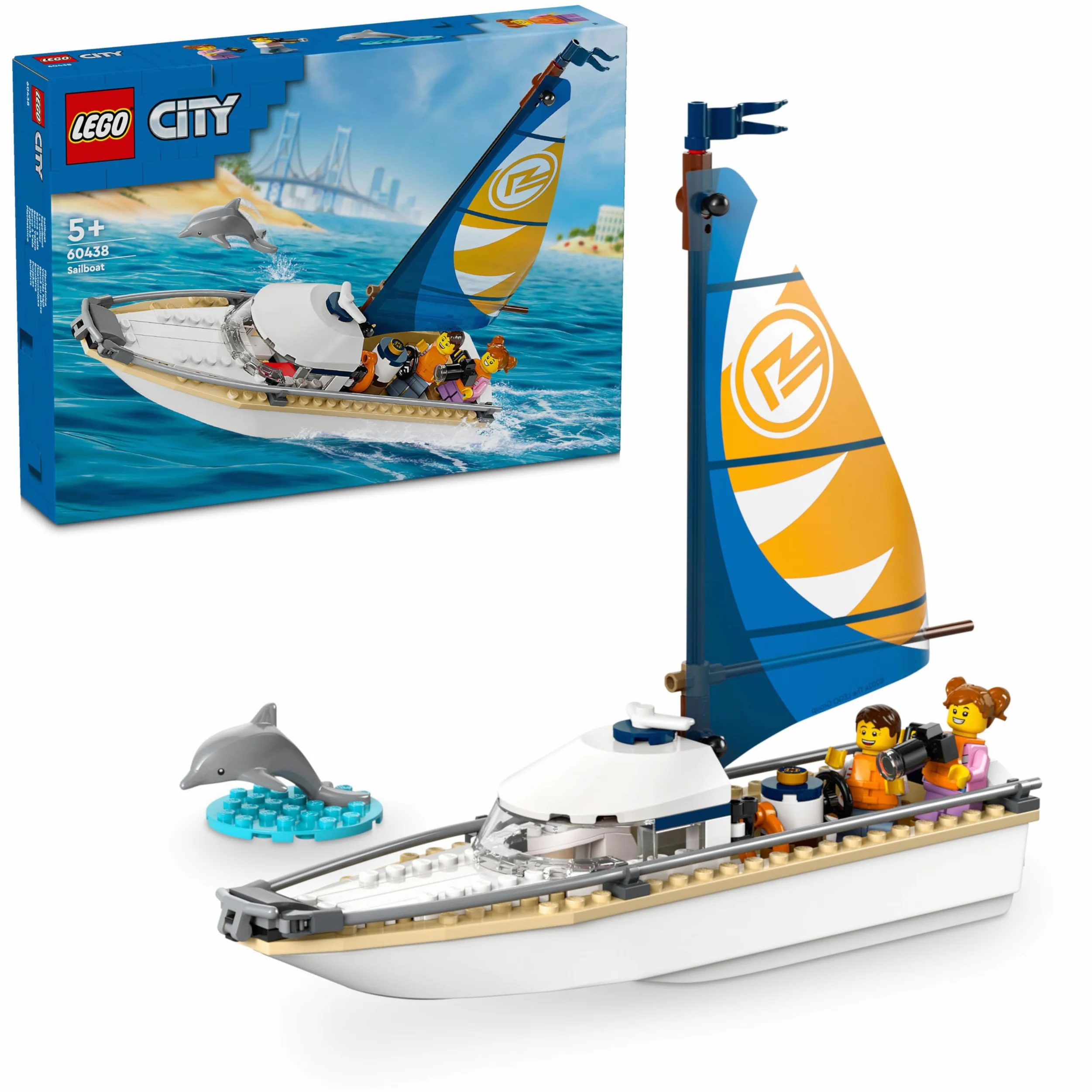 LEGO City 60438 - Barca a vela