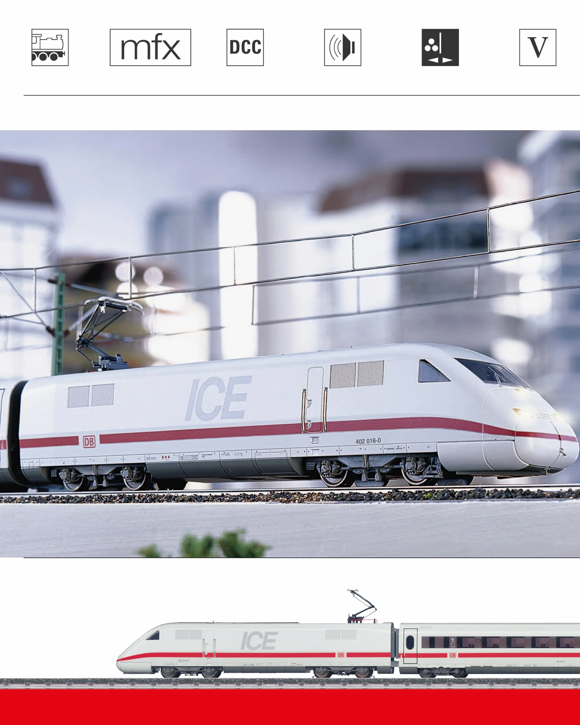 Märklin 29792 – Digital di Start Confezione Ice 2 Veicolo