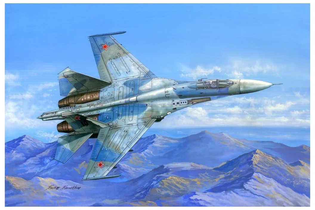 Hobbyboss 207.545,9 cm su-27 Flanker B Model Kit, Scala 1: 48